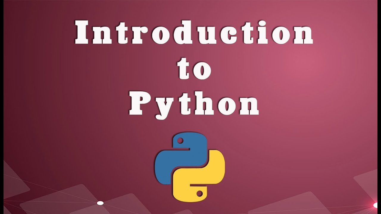 CS138 - Intro to Python